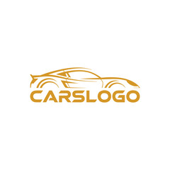 Unique car logo Modern and minimalist vector and abstract logo