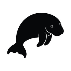 dolphin isolated on white background