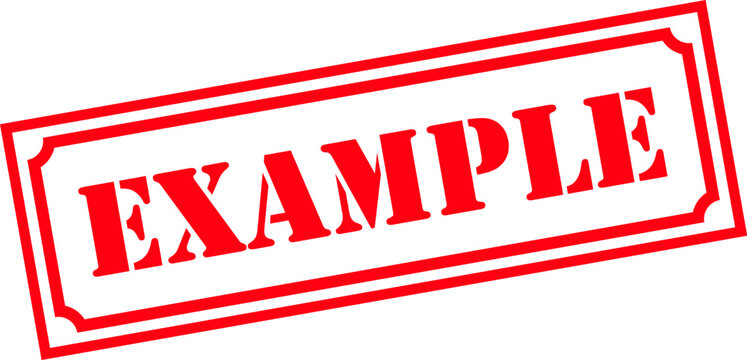 Grunge stamp example