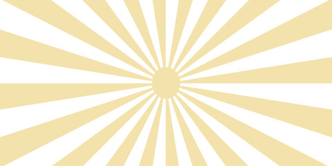 Abstract vibrant spiral background with blue and white curved rays. dynamic, hypnotic swirl pattern.Sunlight retro horizontal background. Pale blue and beige color burst background.