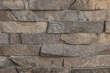 Texture of brick wall as background, closeup