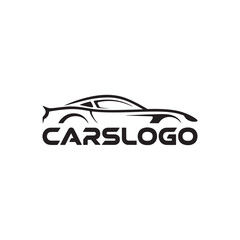 Unique car logo Modern and minimalist vector and abstract logo
