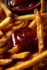 French Fry with Ketchup
