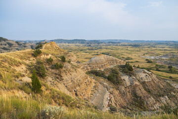 View from Boicourt Trail at Theodore Roosevelt National Park