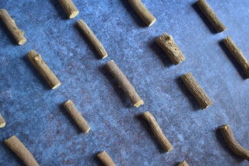 Raw whole dried Licorice root