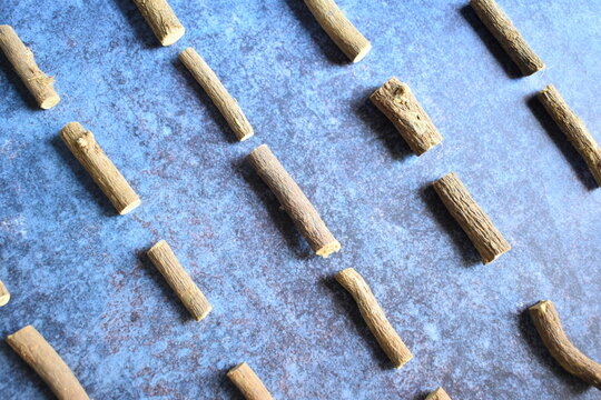 Raw whole dried Licorice root