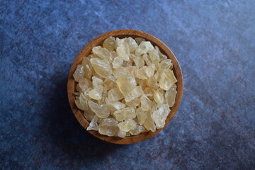 Raw whole dried Tragacanth gum