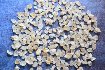 Raw whole dried Tragacanth gum