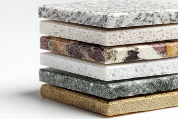 Stacked Stone Tile Countertop Samples