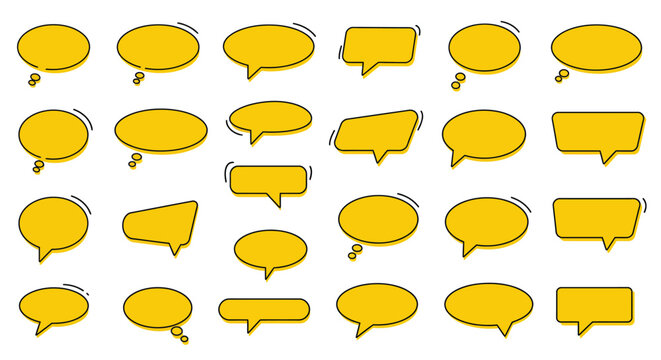 Think Baloon Rectangle