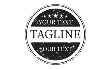 Obraz premium Vintage grunge stamp, Editable vector illustration