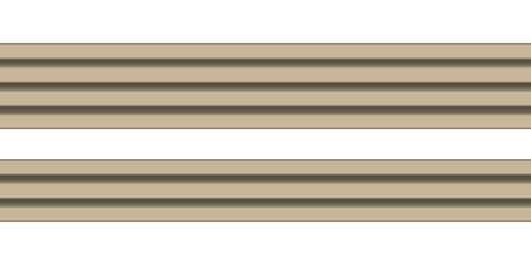 Beige decorative moulding baseboard in empty modern room interior detail wooden trim wall realistic molding panel design wood work © SharminAkter