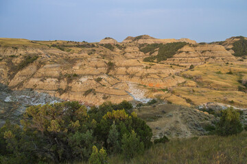 Obraz premium View from Boicourt Trail at Theodore Roosevelt National Park