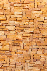 Rock wall tile