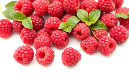 Harvesting fresh raspberries farm food photography natural light close-up organic freshness
