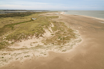 Ferry connection, Texel is an island, Netherlands, in the south of island, Holiday