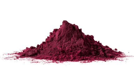 Pile of Red Beetroot Powder