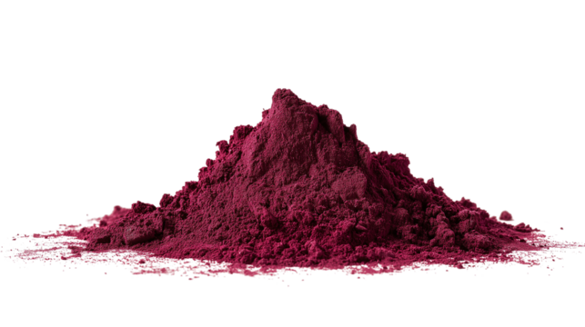Pile of Red Beetroot Powder