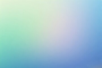 Obraz premium Abstract gradient background in pastel blue, green and white colors.