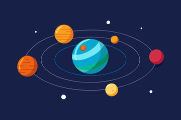 illustration of the earth