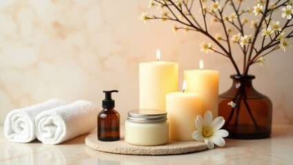 Serene Moments: Indulge in Calm, Candlelight, and Pure Care