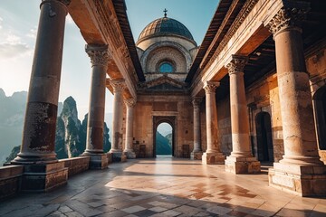 Obraz premium Exploring Ten Remarkable Global Historic Sites with Historical Significance and Adventure