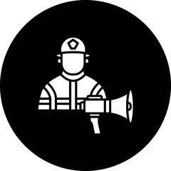 Emergency announcement Icon