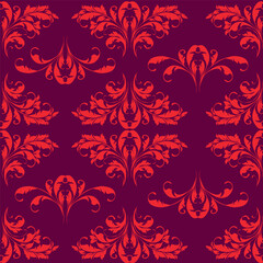 seamless pattern with flowers
