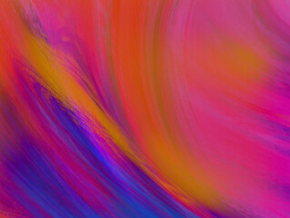 Beautiful abstract blue purple wave pattern with smooth curves and textured overlay