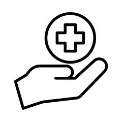 Obraz premium Medical Services Icons pack 