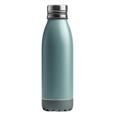 A sleek, modern stainless steel water bottle perfect for hydration on the go, showcasing a minimalist design.