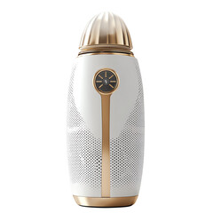A sleek, modern air purifier designed to enhance indoor air quality with stylish aesthetics.