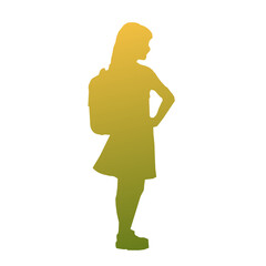 Back ro School Silhouette