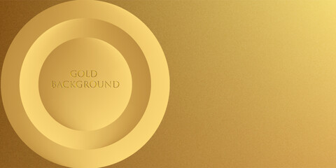 Obraz premium Gold foil leaf texture, glass effect background vector illustration.