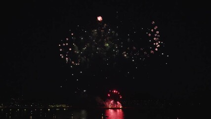 Fireworks Display, British Firework Championships, Plymouth, Devon, England