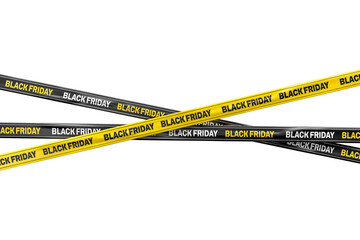 Fita Black Friday PNG Transparente