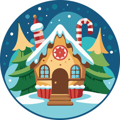 christmas gingerbread house