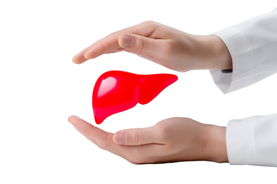 Medical action safeguarding liver health clinic setting digital visual laboratory environment close-up view health awareness