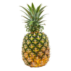 Fototapeta premium Single pineapple, vibrant colors (2)