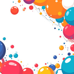 Colorful Geometric Abstract Background Design