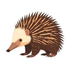 Cute Cartoon Hedgehog Illustration