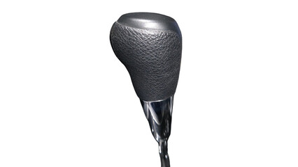 Car Gear Shift Knob Isolated PNG on Transparent Background