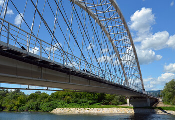 Railway Bridge under Construction over the Dunajec River – Line 104, Poland