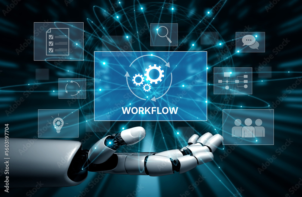 Poster ai streamlines business workflows by automating repetitive tasks, enhancing team coordination, and o