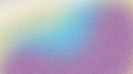 Multicolor grain texture background, noise and rough grainy gradient.