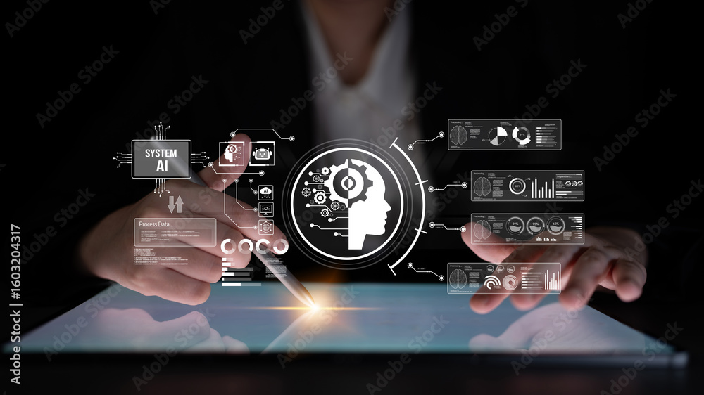Poster ai assistant with llm, big data, machine learning, and generative ai powers prompt engineering and s
