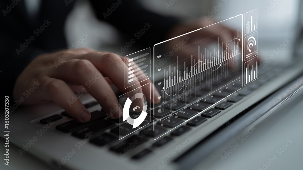 Poster big data and analytics support real-time insights, predictive modeling, and data-driven decisions fo