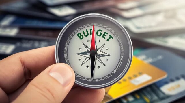 Budget Compass Navigate Financial Challenges with Effective Debt Management, Credit Cards, and Money Strategies for Stable Future