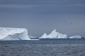 Iceberg floating in the Southern Ocean