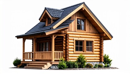 old wooden house
